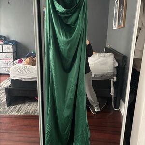 SHEIN Green Wedding Dress
